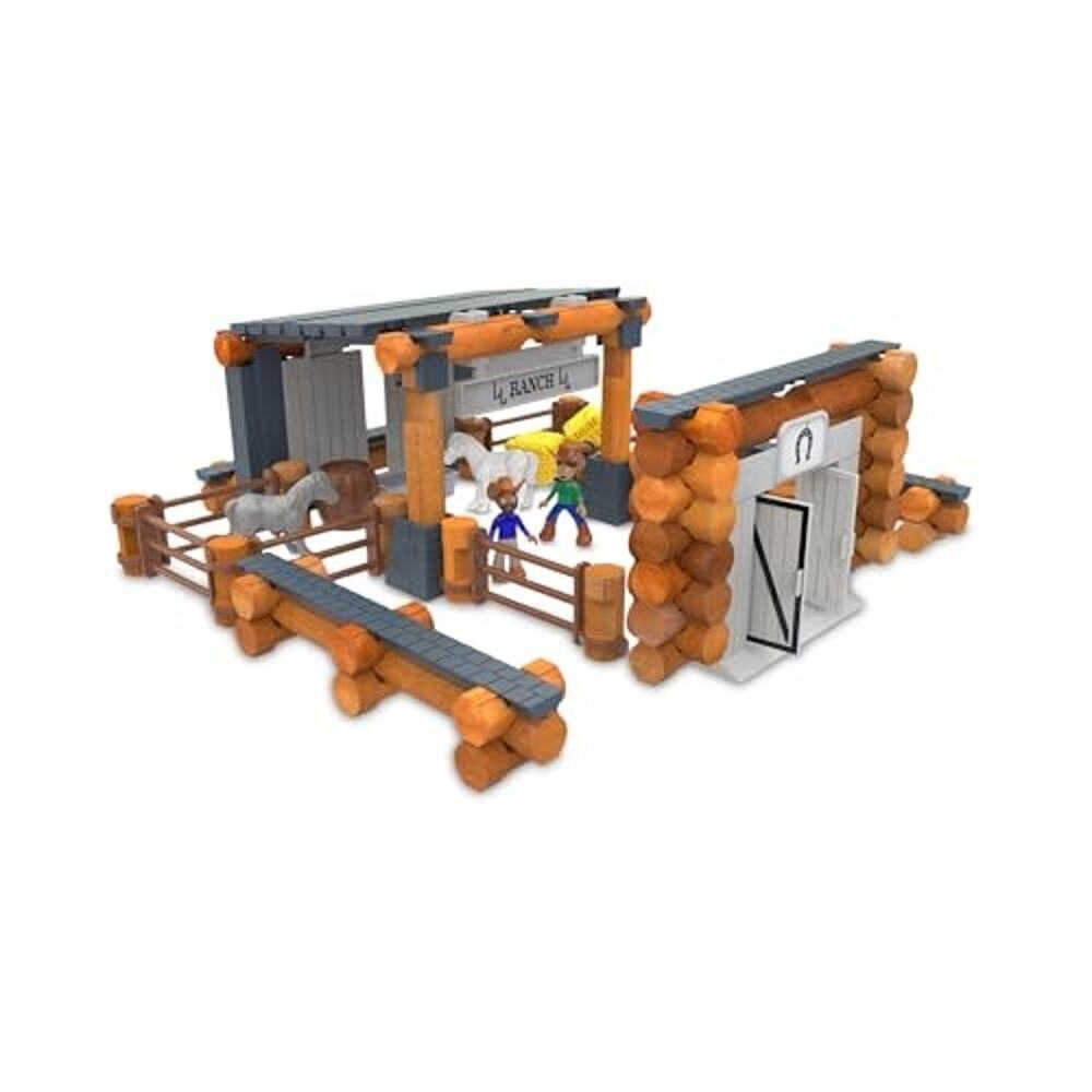 Lincoln Logs Big Sky Ranch Building Set 100+ Pieces NWT - Picture 3 of 6